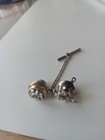 Lot of 2 Masonic Lapel Pin,Sword Crescent Moon & Rite 32 Degree Eagle Tie Tack — photo 1