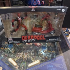 Marvel Legends Deadpool Corps 6  Ultimate Riders Set w  Dog Squirrel Scooter