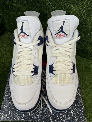 Nike Air Jordan 4 Retro Midnight Navy Size 13 DH6927-140 OG Cement