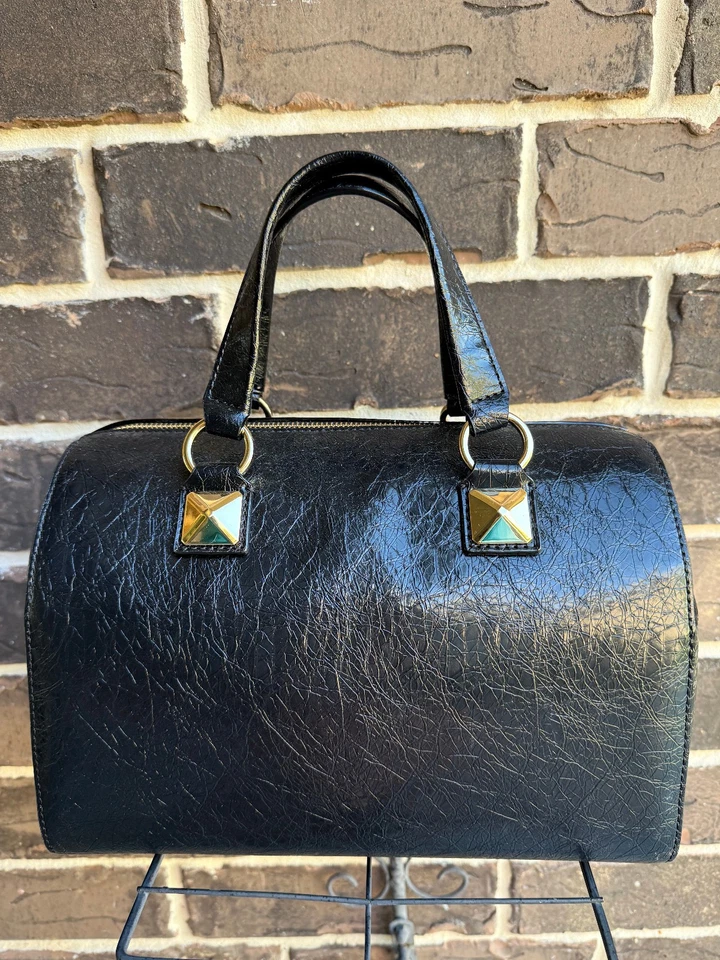 NUEVO CON ETIQUETAS $298 BOLSO BANDOLERA MICHAEL KORS Grayson mediano NEGRO Foto 3 de 4