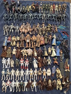 100 Star Wars Prequel Action Figure Lot