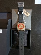 SEIKO 5 Sports SRP719K1 Automatic Black Leather LIMITED Watch Ion Plated Compass 4