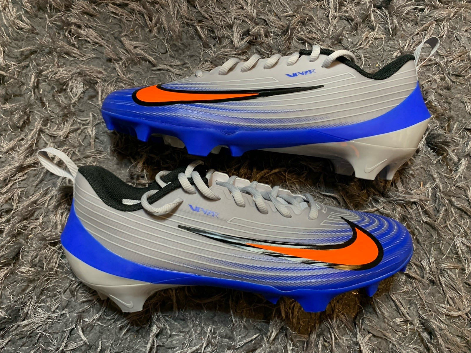 SAOLA Scarpe da calcio Nike Vapor Edge Speed 3 grigio blu FB3303 001 uomo taglia 13 nuove