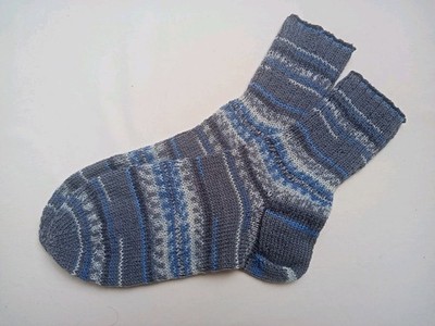 Handgestrickte  Socken  Gr. 44/45  Aktiv  Norway