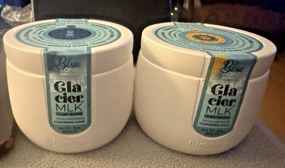Tweakd By Nature Glacier MLK Hyaluronic Cleansing Mask Duo - Sealed
