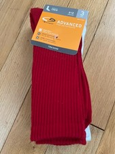 VINTAGE 2013 Advanced High Performance Champion Men  s Crew Socks 3 Pairs 6-12