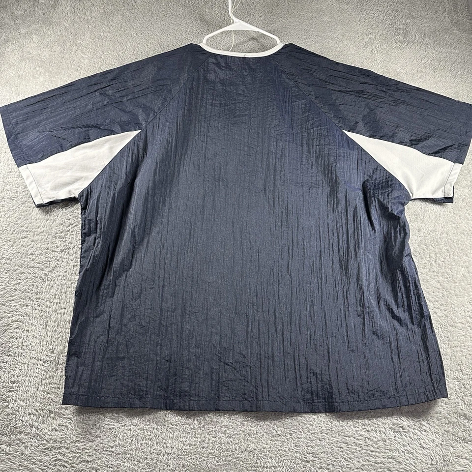 Camisa De Colección New England Patriots Starter 1/4 Cremallera Pull Over Poli XXL Azul Marino Foto 2 de 4