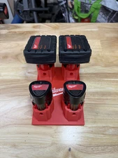 M12 Battery Wall Holder Storage Milwaukee