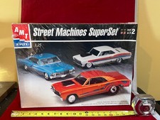 VINTAGE AMT #39194 " STREET MACHINES SUPER SET " 3 KITS- FACTORY SEALED-NOS