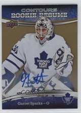 2015-16 Upper Deck Contours Rookie Resume Gold Rainbow Garret Sparks Auto 10ea