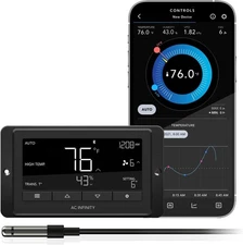 AC Infinity Controller 67, Smart Bluetooth Fan Controller with Temperature 