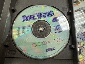 DARK WIZARD - 1994 Sega CD - Complete CIB GREAT CONDITION + REG CARD - NICE COPY