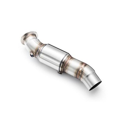 Downpipe für BMW F01 LCI F02 LCI 740i 740ix N55 mit Katalysator EURO 3 100 CPSI