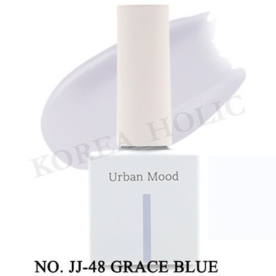 JELLO JELLO Urban Mood Non-Wipe Syrup Gel Nail 10ml #JJ-48 Grace Blue K-Beauty