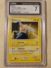 Pokemon Cards: Great Encounters Holo: Rotom 7/106 CGC7 on eBay
