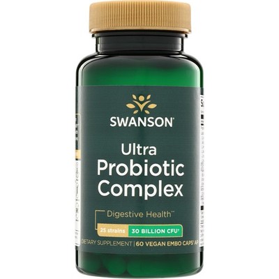 Swanson ultra probiotic complex 30 billion Cfu 60 Veggie Capsules