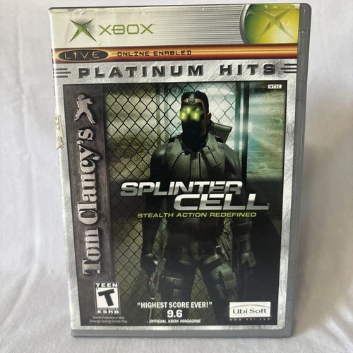 Tom Clancy's Splinter Cell (Microsoft Xbox) Platinum Hits Version CIB