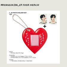 OFFICIAL BTS JIN ID Photo Holder Set 2 Photos EP.TOUR Limited