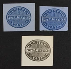 CKStamps: US Cut Square Stamps Collection Scott#UO14 UO17 Unused H NG