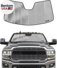 Windshield Sun Shade for Ram 2500/3500/4500/5500 2019-2025 with 5 Inch Wide Sens
