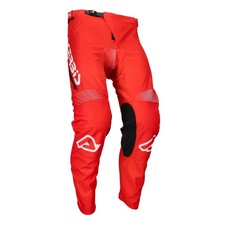 Hose Moto-Cross ACERBIS MX Linear Lugo Rot/Weiß
