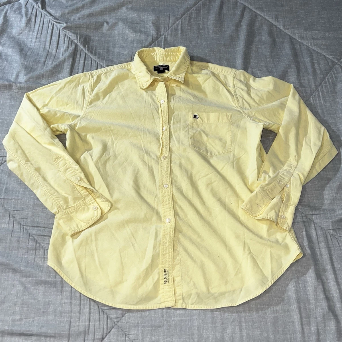 Polo Ralph Lauren Yellow Casual Button-Down Shirts for Men for
