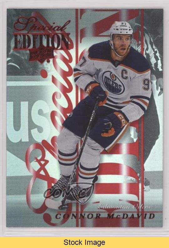 2023-24 Upper Deck Series 1 Special Edition Red Connor McDavid #SE-26 READ 0g67