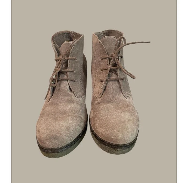 Women Gabor Ankle Boots Beige Suede 38.5 - Bild 2 von 4