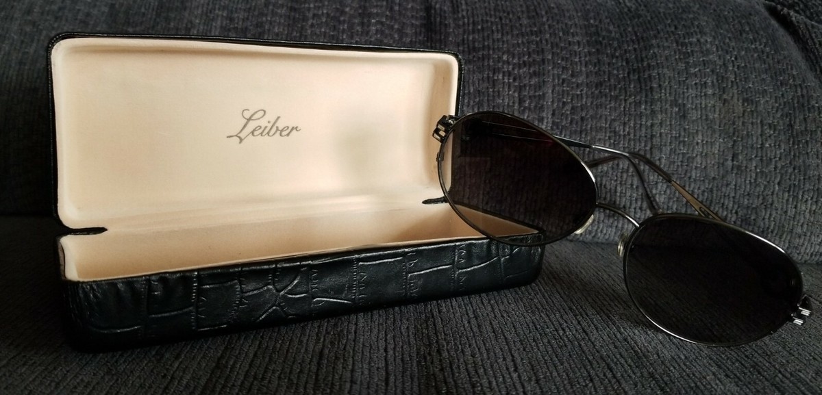 Judith Lieber Oval Sunglasses JL1571 58-15-130 Titanium