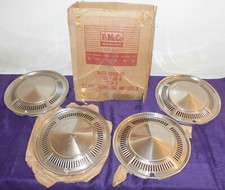 1960 Ford Falcon Edsel B New Old Stock 13 Nos Wheel Covers Hub Caps Set Of 4