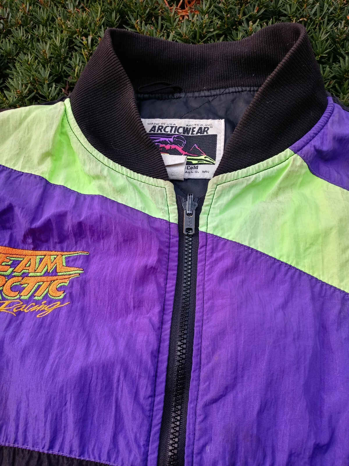 Vintage Team Artic Snowmobile Jacket eBay