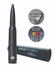 BULLET ANTENNA 50 CAL CALIBER TRUCK JEEP WRANGLER JK & JL GlADIATOR 2007-2022