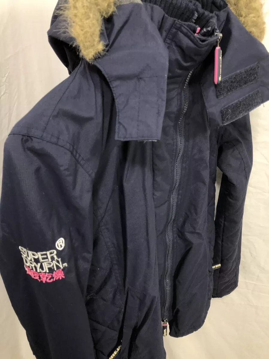 Superdry Original Windcheater Japan Womens Small Multizip Jacket