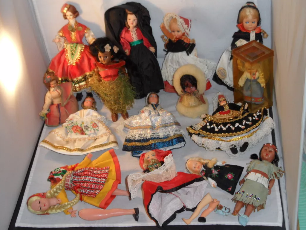 Vintage souvenir dolls cheap