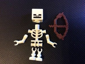 lego minecraft skeleton minifigure