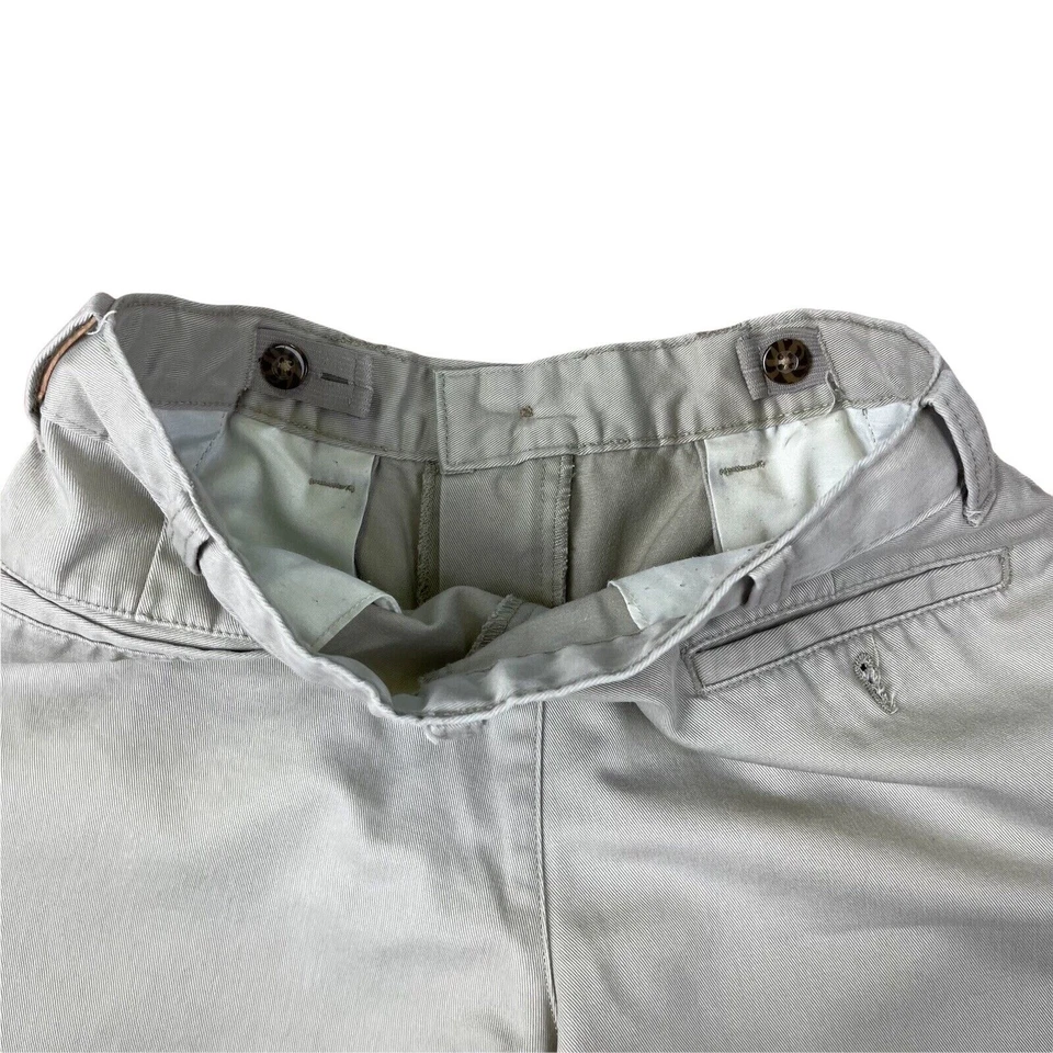 Pantalones George Youth Talla 12 Informales Crema Caqui Informales Cintura Ajustable Foto 2 de 4