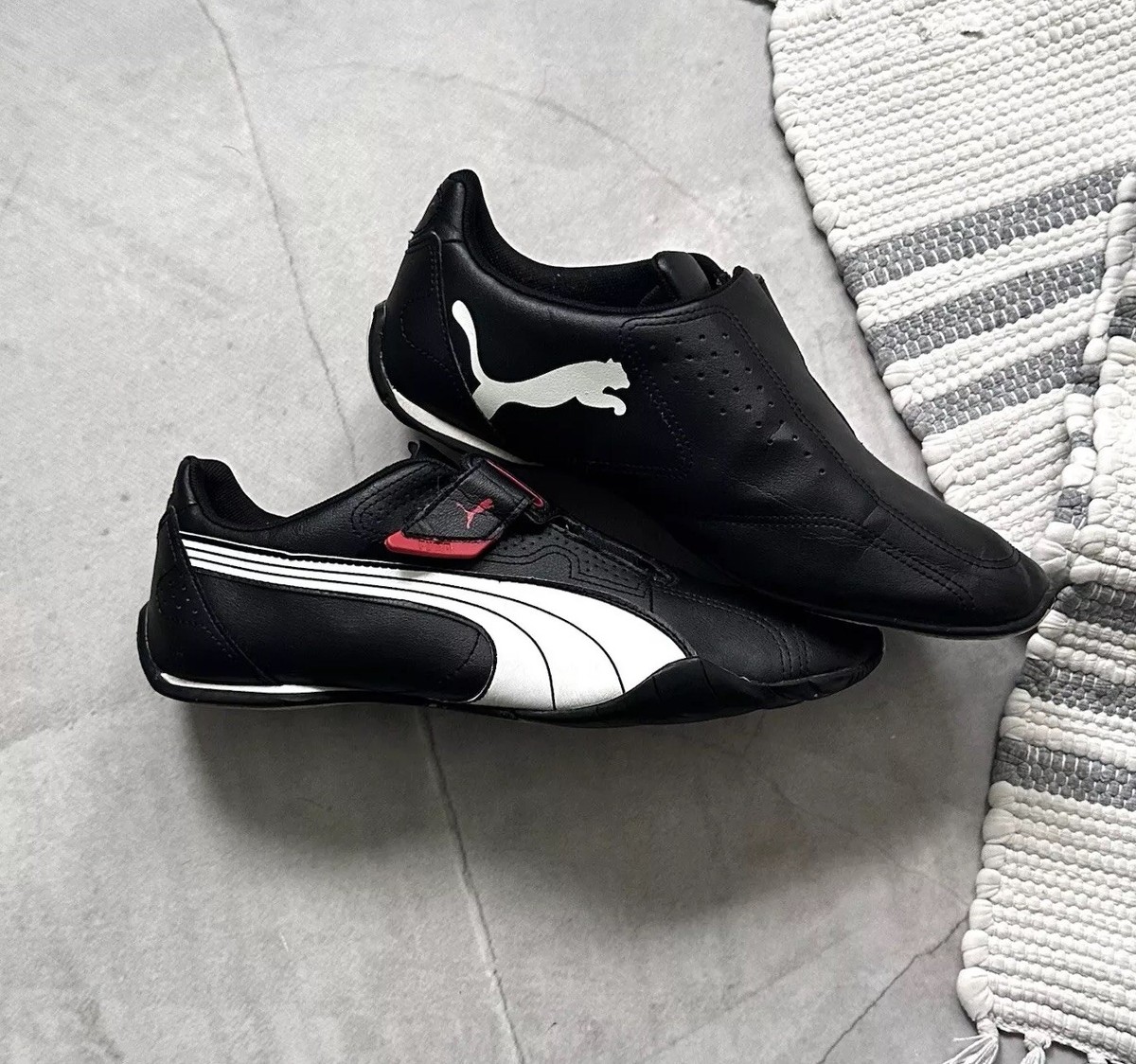 靴 90s-00s Archive PPFM Fur Shoes 2000s Puma Slip On Vintage Sneakers Shoes Mostro Speedcat