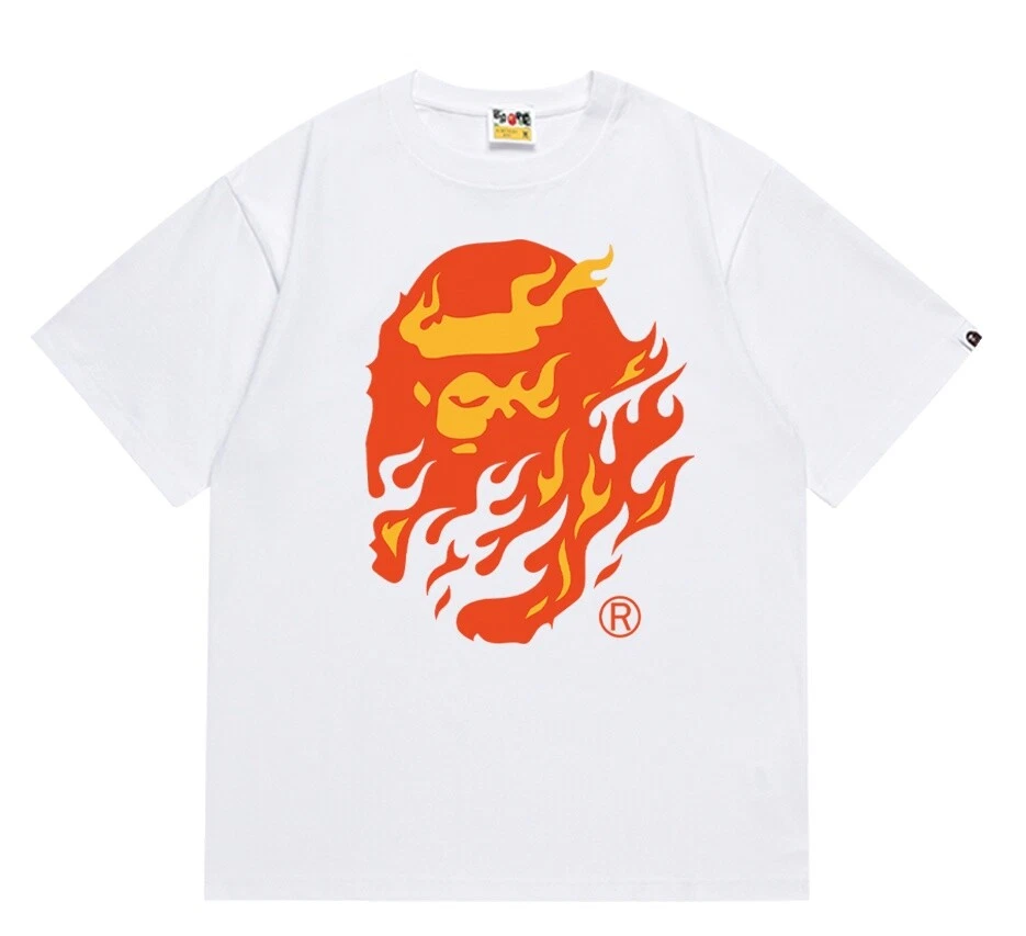 Camisas blancas A Bathing Ape para hombres