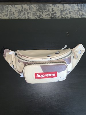 supreme Leather desert camo Waistbag | eBay