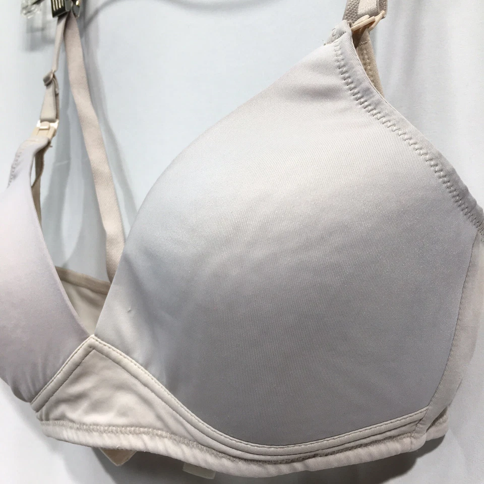 Sujetador de enfermería Leading Lady 36C soporte de copa lateral estancias laterales sin cables Foto 4 de 4