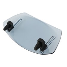 Motorcycle Windshield Wind Screen Deflector Extension Spoiler  Universal UK