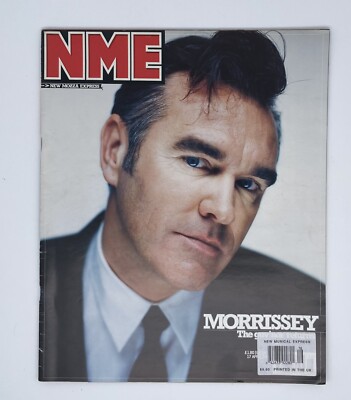 NME New Musical Express April 17, 2004 Morrissey Kanye West Pixies Courtney Love