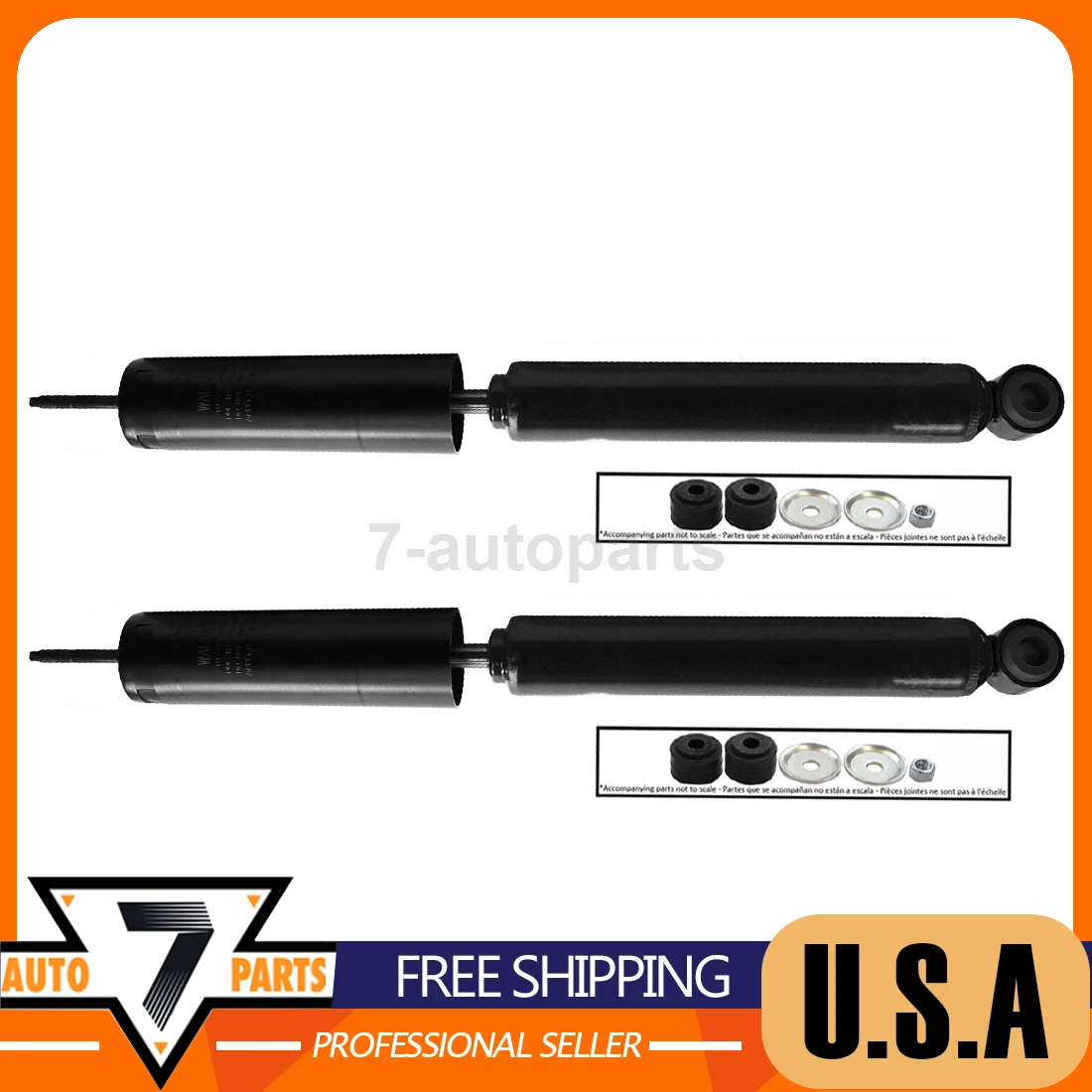 Front Shock Absorber Monroe 2x Fits 2000-2009 GMC W5500 Forward 