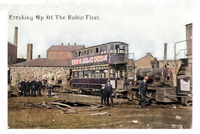 ptc0543a - Accrington Breaking up the Baltic Fleet , Lancashire - print 6x4