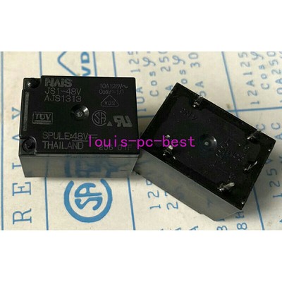 1Pc NAIS JS1-48V Power Relay 5Pins 10A 125V