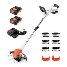 Spreetail 20 Volt 12 Inch Cordless String Trimmer Yard Tool with Battery - 8.14