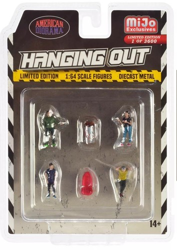 Hanging Out Figure set – MiJo Exclusives - 1/64 American Diorama - Picture 2 of 2