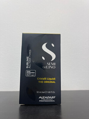 ALFAPARF Milano Semi Di Lino Sublime Cristalli Liquidi - 50 ml / 1.69 Fl.Oz