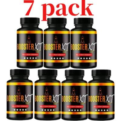 7 Booster XT for Men=Premium Formula to Support Daily Energy Peak Performance