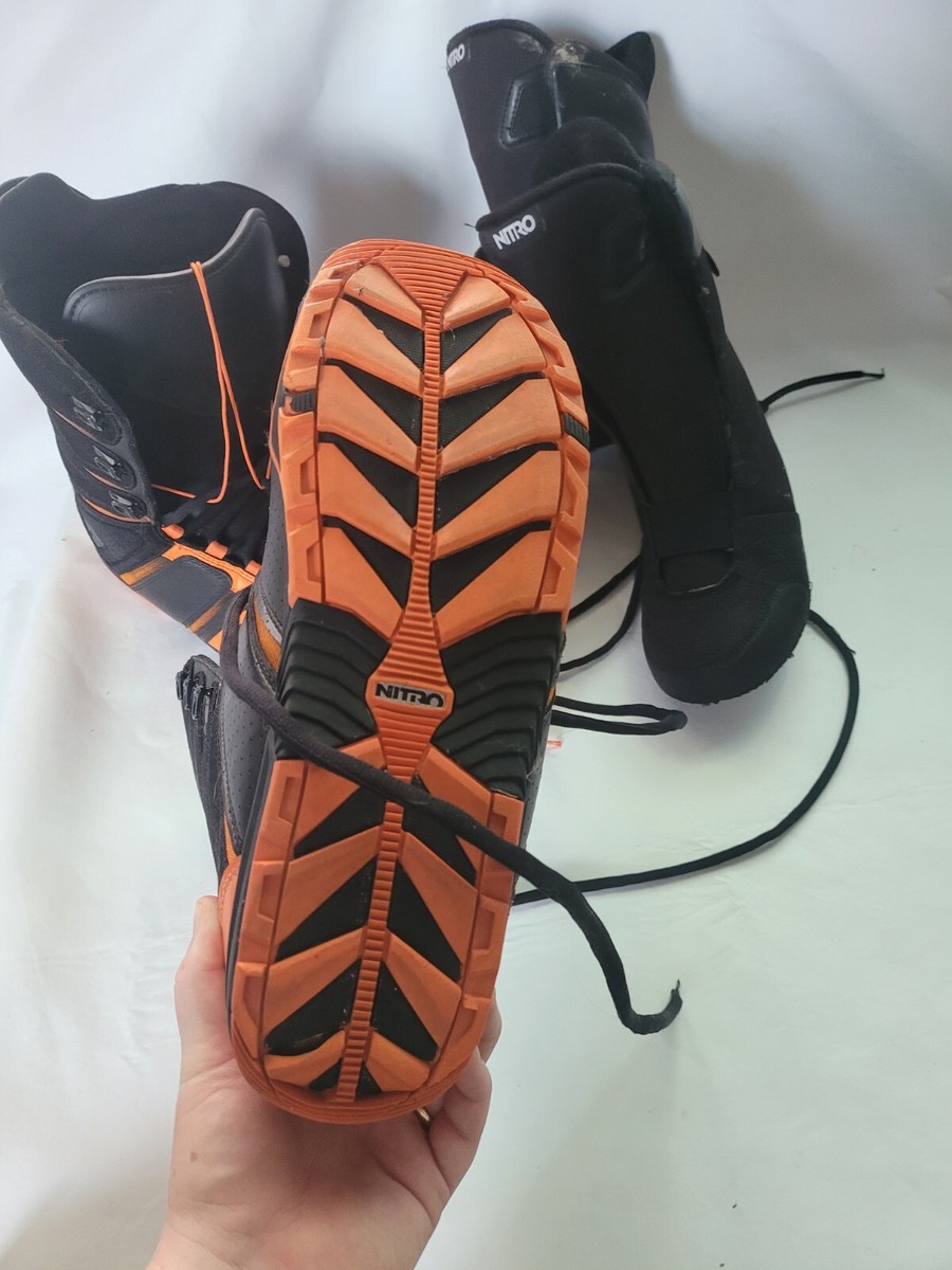 Nitro Anthem Snowboarding Boots Size 12 Snowboard Boots Black